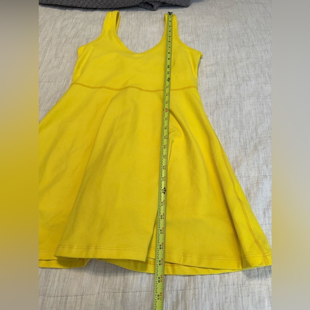 Beyond Yoga Spacedye Movement Dress Yellow Flower Heather Size XS - Picture 8 of 13